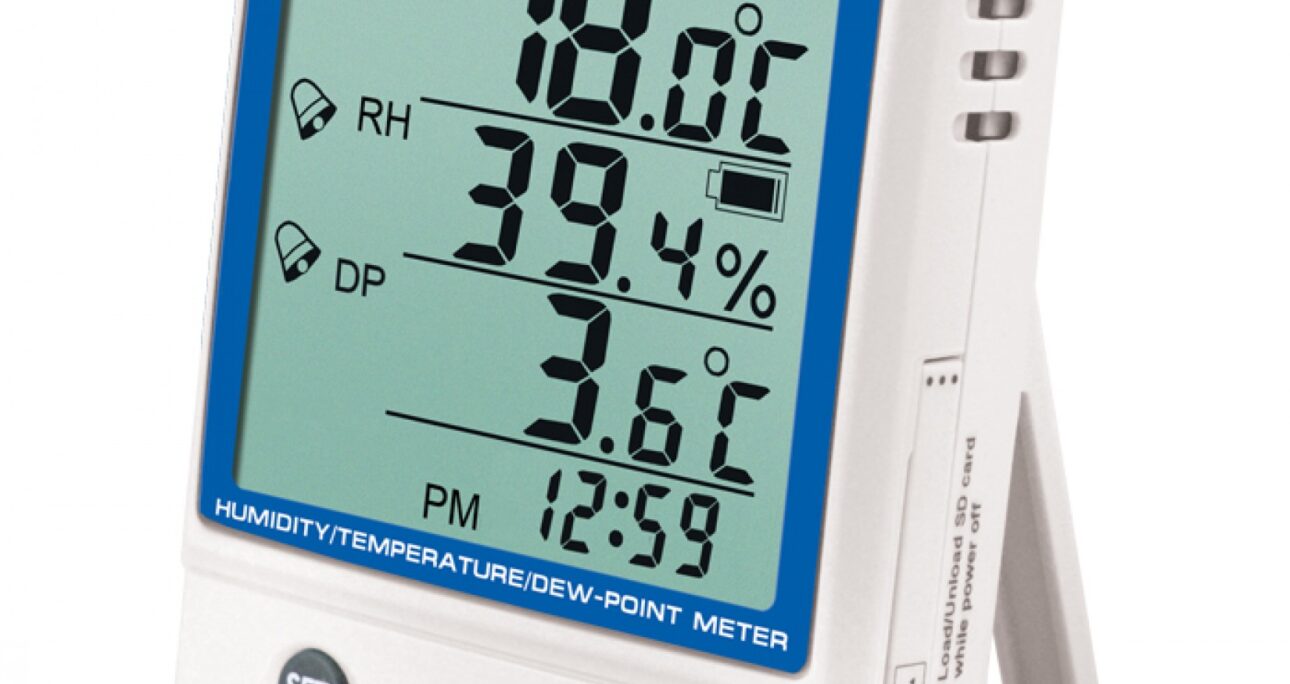 Medidor de temperatura y humedad